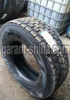 Falken BI-856 (приводная) 315/70 R22.5 154/150L 18PR - Фото шины с этикеткой